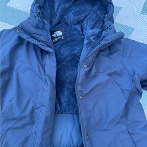 The North Face Blue Puffer Jacket